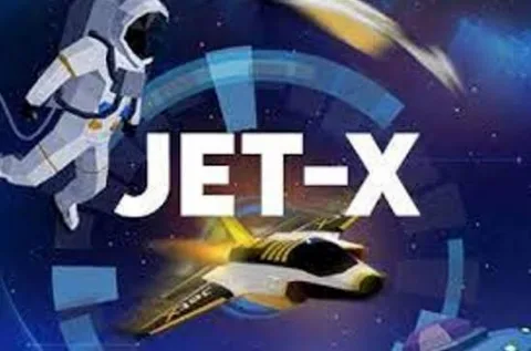 JetX crash game, rocket launch